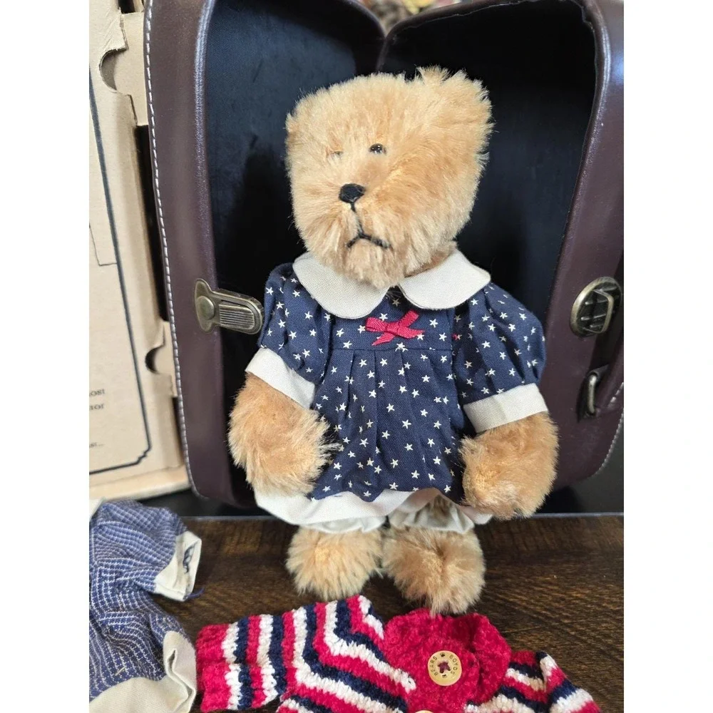 Boyds Uptown Collection Mohair Bears Kelsey M. Jodibear‎ Arby T. Tugalong 900209